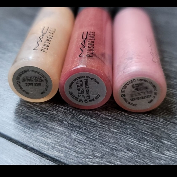 SOLD-MAC Luster & Plush Glass Bundle RARE HTF - Picture 4 of 6